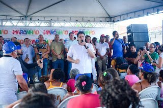 Pindaré-Mirim comemora aniversário e recebe mais obras estaduais