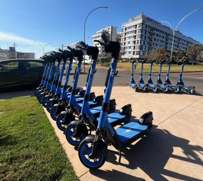 Noroeste passa a contar com patinetes compartilhados –