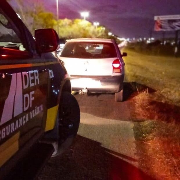 Veículo com 1.476 multas é apreendido na DF-001