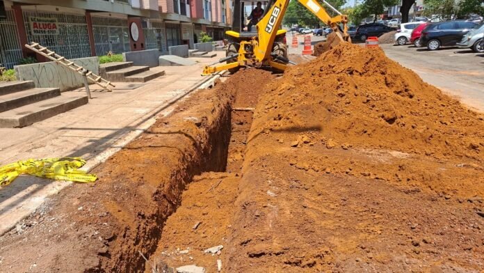Terceira Avenida do Núcleo Bandeirante recebe serviços de infraestrutura –