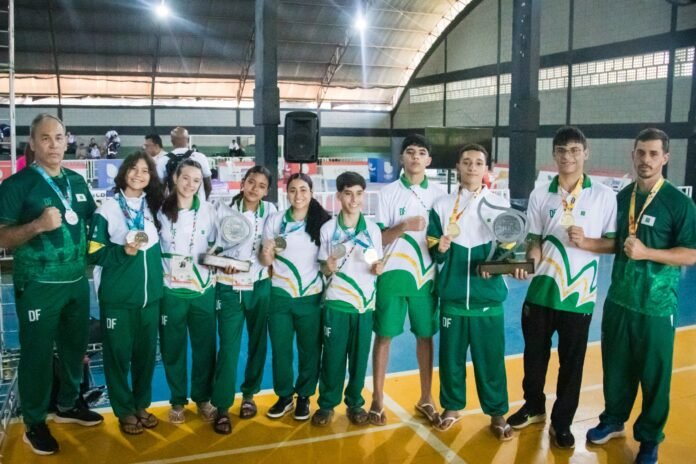 DF é destaque no karatê e garante o segundo lugar geral na série ouro nos JEBs 2025 –